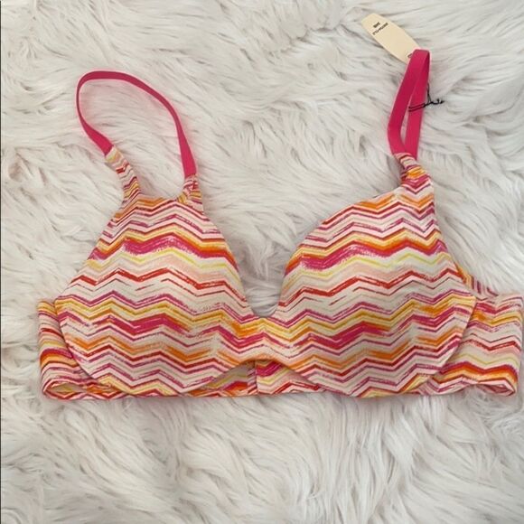 𝅺victoria’s Secret Lightly Lined Demi Bra Sz 34B - Picture 1 of 12